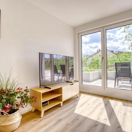 Garten, Kueche, Parkplatz & Mehr - Komfort Bavaria Appartement